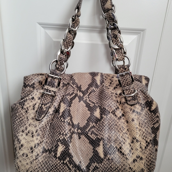 Michael Kors python snakeskin purse - Picture 6 of 9